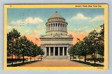 NY City NY-New York Grant's Tomb Entrance Dome Walkway c1949 Vintage Postcard picture