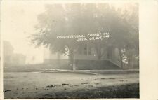 c1908 RPPC Postcard; Shiocton WI Congregational Church, Outgamie County Posted picture