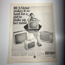 RCA Victor Television TV 1965 Vintage Print Ad Life Magazine picture