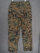 USMC Marine Corps Woodland Digital MARPAT Trousers Pants MCCUU MEDIUM LONG picture