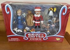 Memory Lane Santa Claus Is Coming To Town Action Figure Trio Kringle Jessica NEW picture