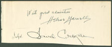RANDALL JACOBS - AUTOGRAPH NOTE SIGNED WITH CO-SIGNERS picture
