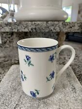 MIKASA ULTIMA HK243 BLUE MEDLEY Mug Super Strong Fine China 3” W By 4.5” High picture