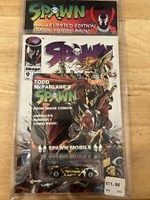 NEW SEALED Spawn 9 Car Mobile Diecast Hot Wheels w/Comic Book 1st App Angela Key picture