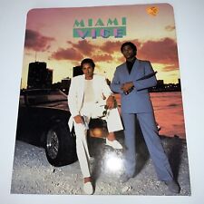 VTG Miami Vice Bright Ideas Folder 1984 Universal City Studios Crockett & Tubbs picture