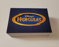 1997 HERCULES Disney Movie CARD SET 88/90 with All POP OUT & COLOR IN CARDS NMMT picture