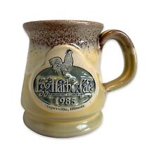 Deneen Pottery Egg Harbor Cafe 1985 Coffee Mug picture