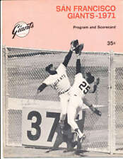 1971 san francisco giants vs Los Angeles Dodgers unscored bx4.24 picture
