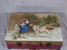 Vintage Christmas Suitcase 90s Scene (Large) picture