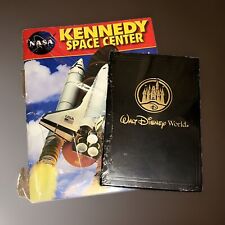 2 Pc Florida Bundle Kennedy Space Center Tour book & Disney Journal New(other) picture