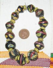Vintage Venetian King Bicones – Trade Beads from Africa (S13.1-S13.6). picture