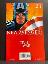 New Avengers #21  Civil War  2006  NM- High Grade Marvel picture