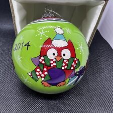 Li Bien Glass Christmas Ornament 2014 Imported By Pier One picture