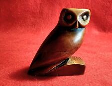 Vintage Stone Owl Pipe picture