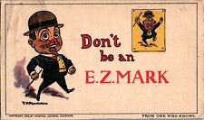 Don't Be an E. Z. Mark, Copyright 1906, American Journal Examiner Humor picture