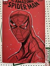 Marvel Amazing Spider-Man Blood Hunt #1 RED BLANK Sketch Cover Variant picture