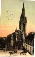 Vintage Postcard- Saint Pierre Church, Caen 1900-1910 picture