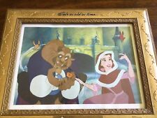 Original Framed Beauty And The Beast Walt Disney Belle Tames the Beast LE Print picture