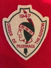 Order of the Arrow Pilgrimage,  Echockotee Lodge 200 eX 1947 picture