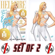🔥 X-MEN HELLFIRE GALA 2023 1 DAVID NAKAYAMA Trade Dress & Virgin Variant Set picture