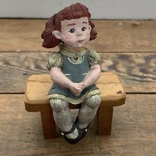 Sarah’s Attic Figurine - Little Red Headed Girl with Pigtails picture