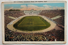 ca 1920s CA Postcard Los Angeles Coliseum Exposition Park football stadium picture