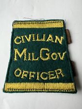 WW2 Post War British Civilian Military Government Officer Epaulette Badge picture