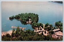Vintage Postcard Christmas Island Resort Lake Winnipesaukee New Hampshire H11 picture