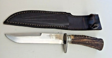 Mikov Hunting Dagger CZECH REBPUBLIC STAINLESS Stag Handle picture