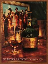 1982 Courvoisier Cognac Print Ad/Poster Napoleon Champagne Man Cave Bar Wall Art picture