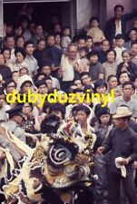 Rare Vintage 1974 Original Slide  Hong Kong Cheung Chau Bun Festival   D149 picture