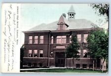 Atwater Minnesota Postcard Atwater High School Exterior Building c1909 Vintage picture