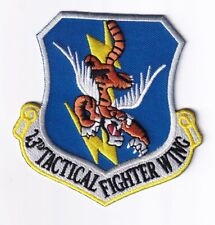 23rd TFW Flying Tigers Patch  -  Plastic Backing, 3.5