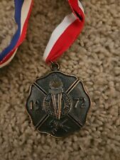 1972  Fireman's Olympics Medal California San francisco Fireman's Athletic picture