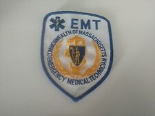 EMT Commonwealth of Massachusetts Emergency Medical Technician Patch picture