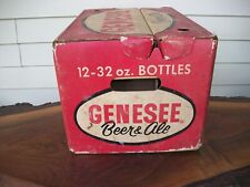Vintage Genesee  QT 32 OZ Cardboard Beer Case, Case Date 10 64 picture