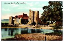 Antique Stokesay Castle, Near Ludlow, England Postcard picture