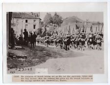 1918 French Moving Out as 1st Division Moves in Gondreville France News Photo picture