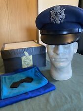 Vintage Vietnam War USAF Officer Private Purchase Hat And Scarves picture
