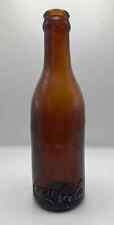 Fayetteville NC Amber Straight Side Coca Cola Bottle Circa 1907 picture