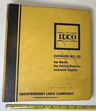 ILCO Product Catalog Binder - Catalog  No. 20 (1966) + Catalog 21R (1970's) PLUS picture