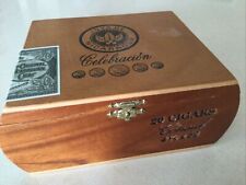 Hand Made In Nicaragua Small Cedar Wood Cigar Box. picture