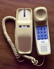 Vintage Western Electric Trimline Push Button Yellow Telephone Bell Near Mint picture
