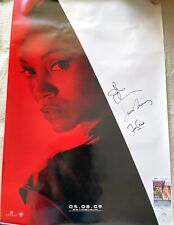 Leonard Nimoy John Cho signed autograph 2009 Star Trek 27x40 FS movie poster JSA picture