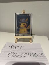 Pokemon TCG Pikachu with Grey Felt Hat Sealed Promo SVP085 Van Gogh 2023 B3 picture