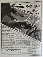 Vintage 1914 Indian Motorcycle Original 11x14 Full Page Ad Only One on Ebay Rare picture