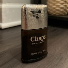 Vintage CHAPS Ralph Lauren Natural Spray Cologne 1.8 oz Longhorn Rare 80% Full picture