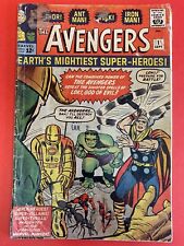 Avengers #1 1963 LOW GRADE COMPLETE COPY ORIGIN 1ST APP. AVENGERS SEE PICS picture