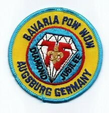 Boy Scout Transatlantic Council TAC Bavaria District Pow Wow 1985 Patch picture