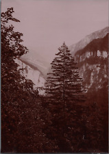 France, Guiers Valley, view taken at the exit of the long tunnel vintage print, ti picture